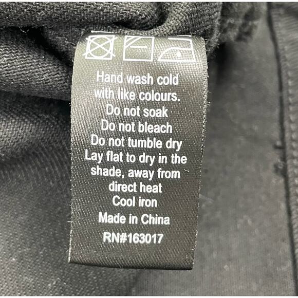 Lioness Lola Mini Skirt Small Black Cotton Blend High Waist Side Slit Going Out - Picture 9 of 10